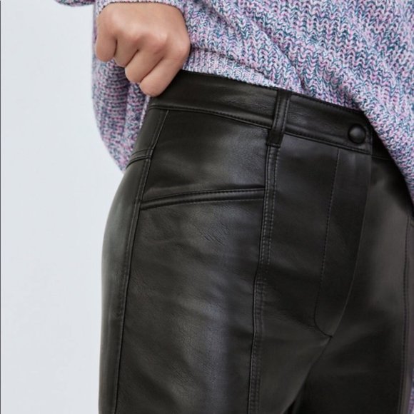 Wilfred Black Straight Leg Pants - Picture 5 of 16